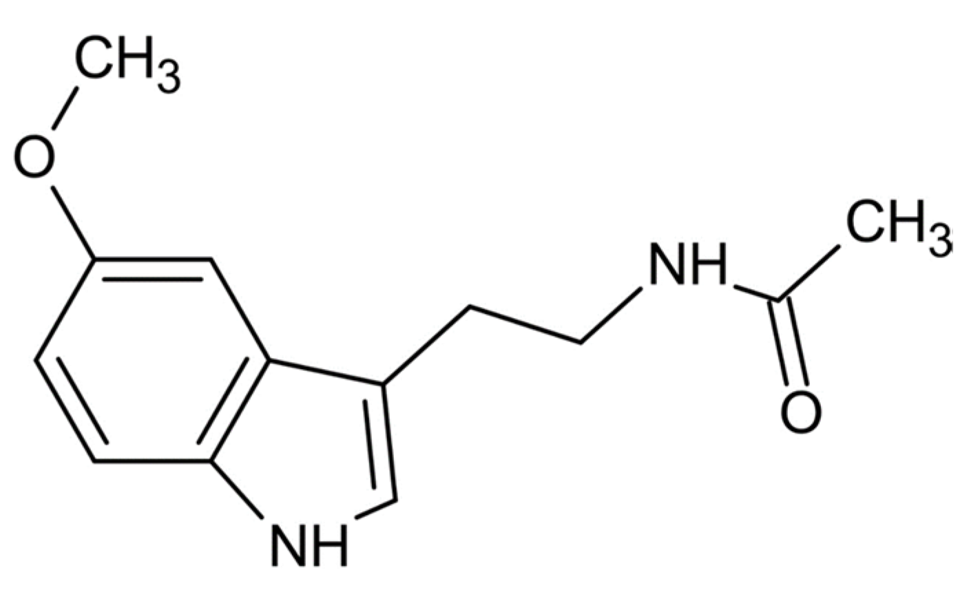 Melatonin Molecule